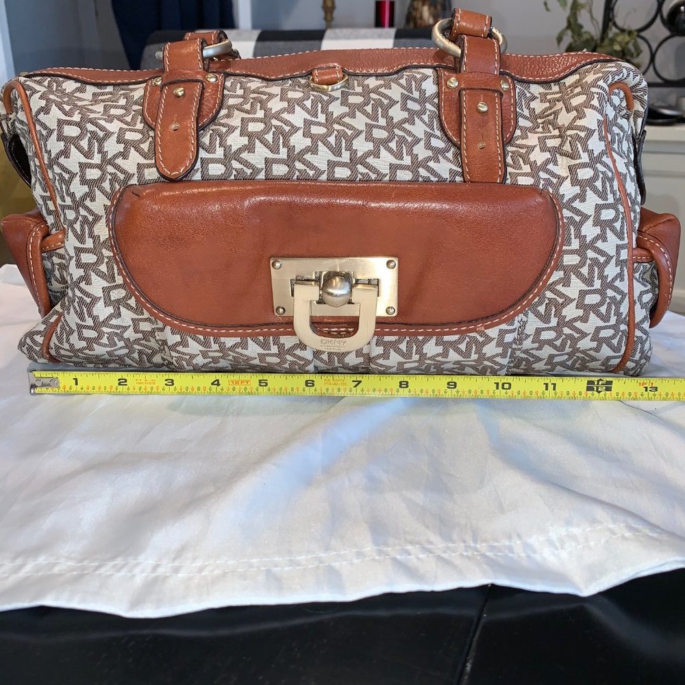 DKNY Satchel Leather Large